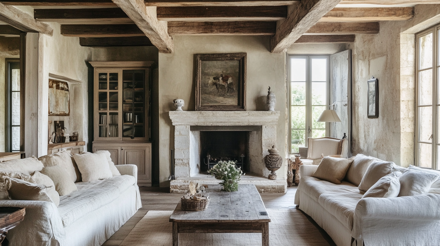 A_French_Country_Rustic_Living_Room