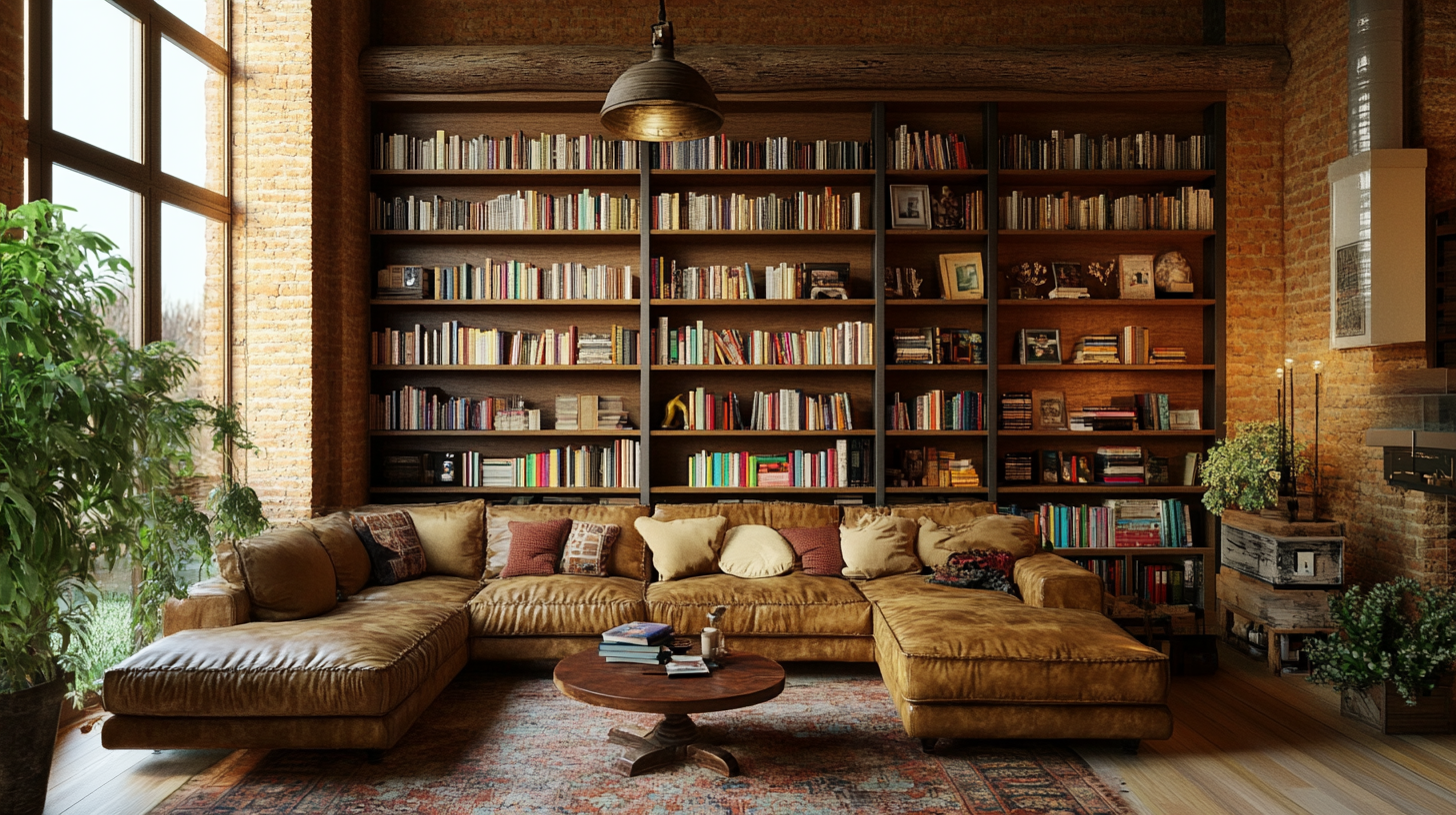 Add_a_Bookshelf_on_One_Wall