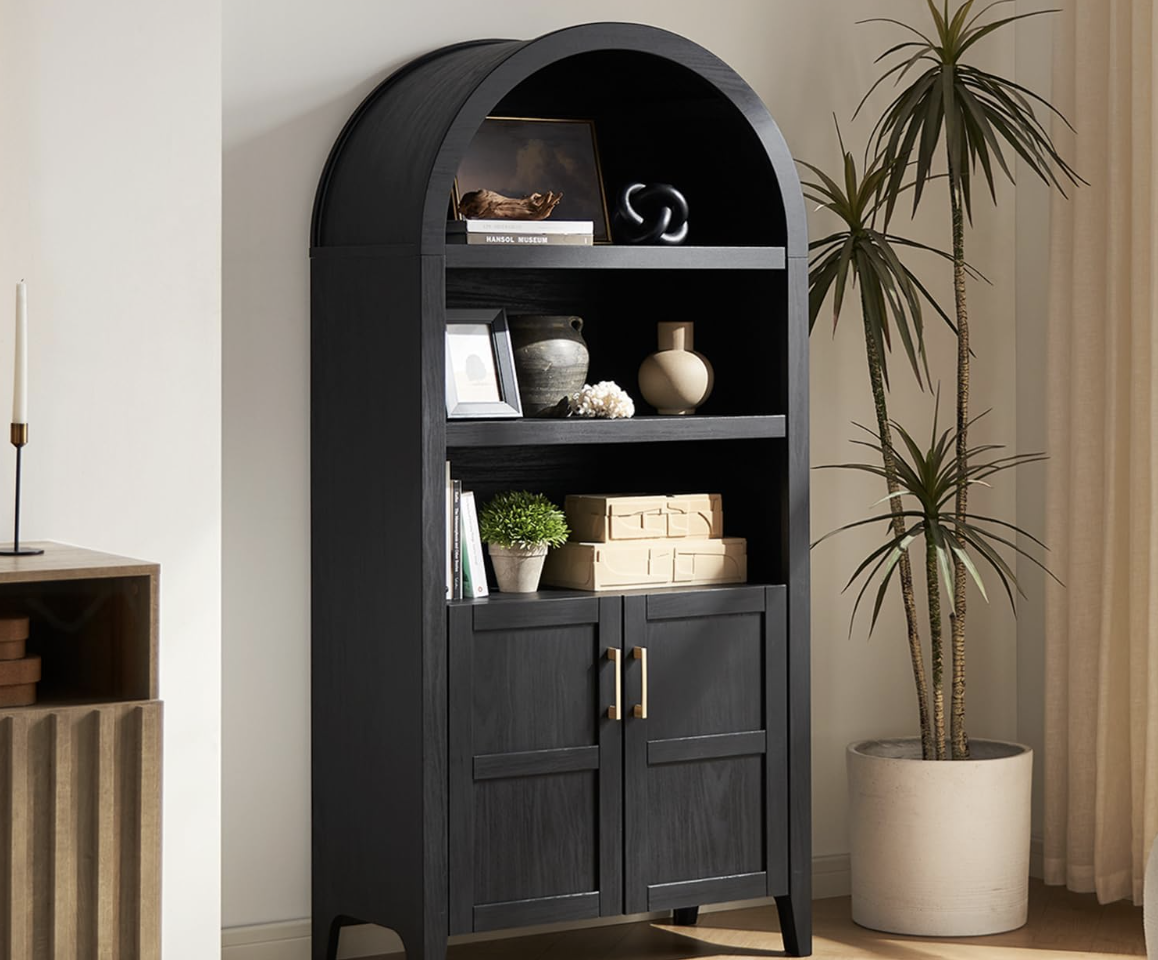 Amazon_Mopio_Arched_Bookcase_with_Doors