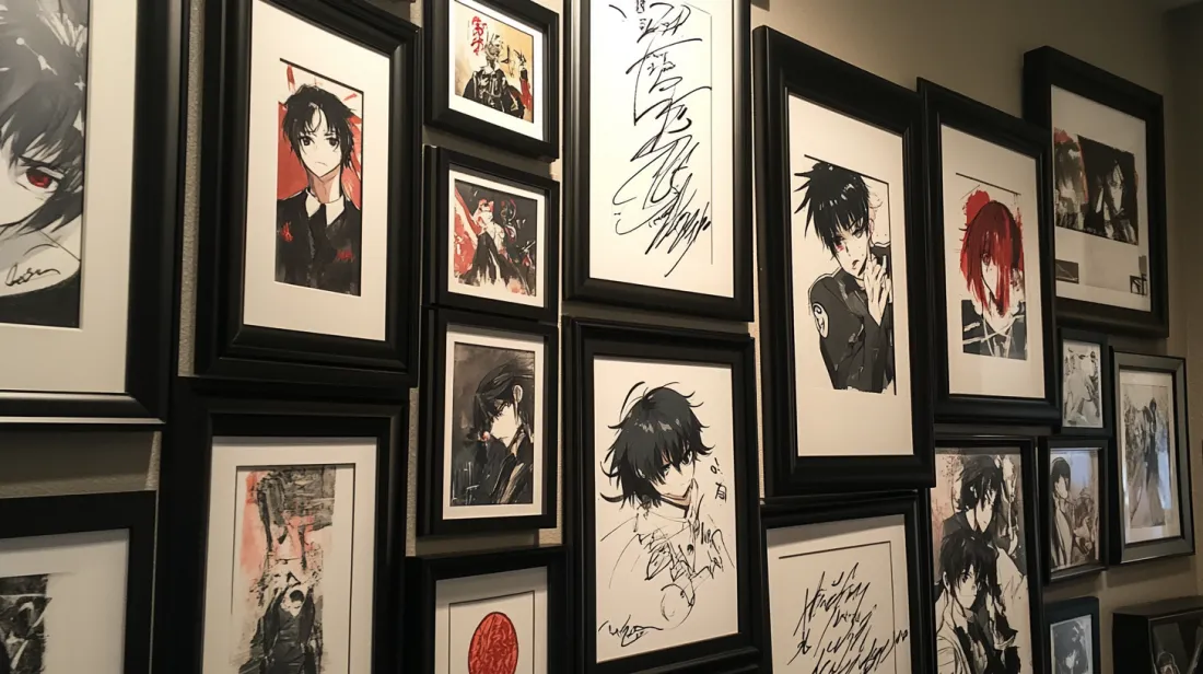 Anime_Voice_Actor_Signature_Wall