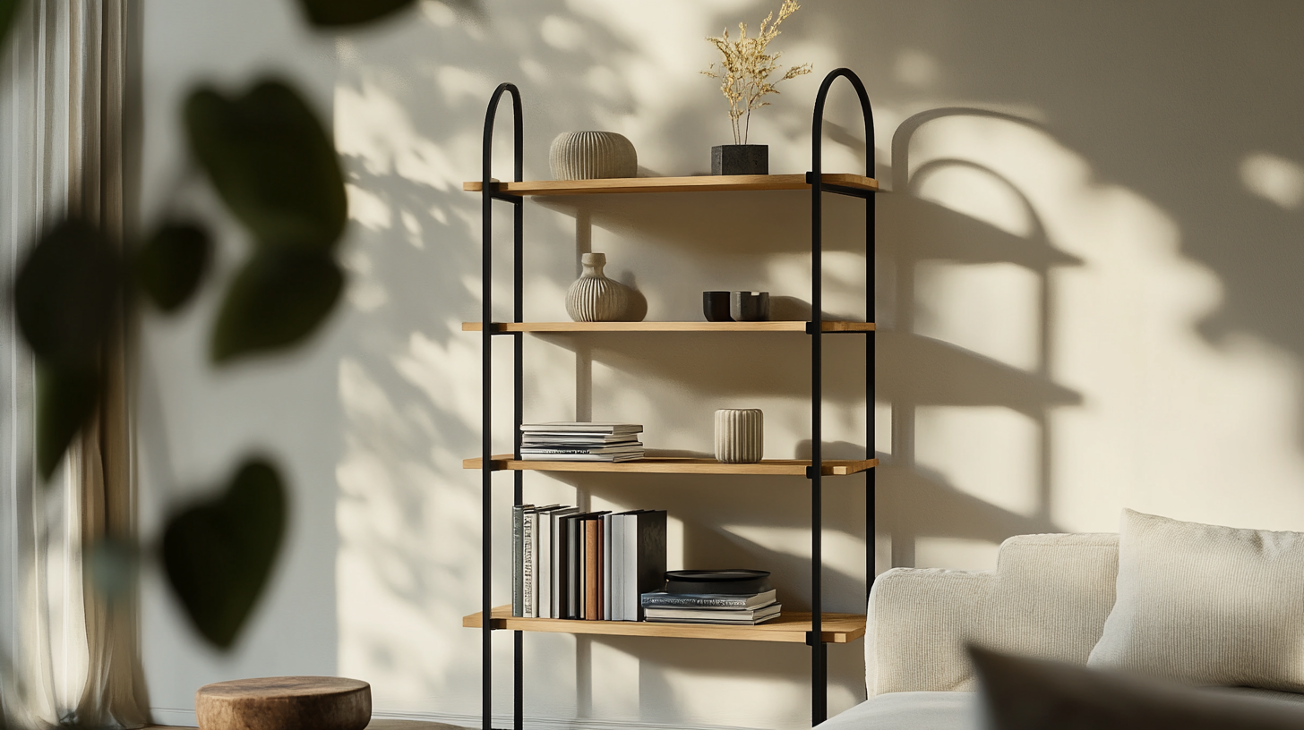 Boho_Rattan__Wood_Arched_Bookshelf