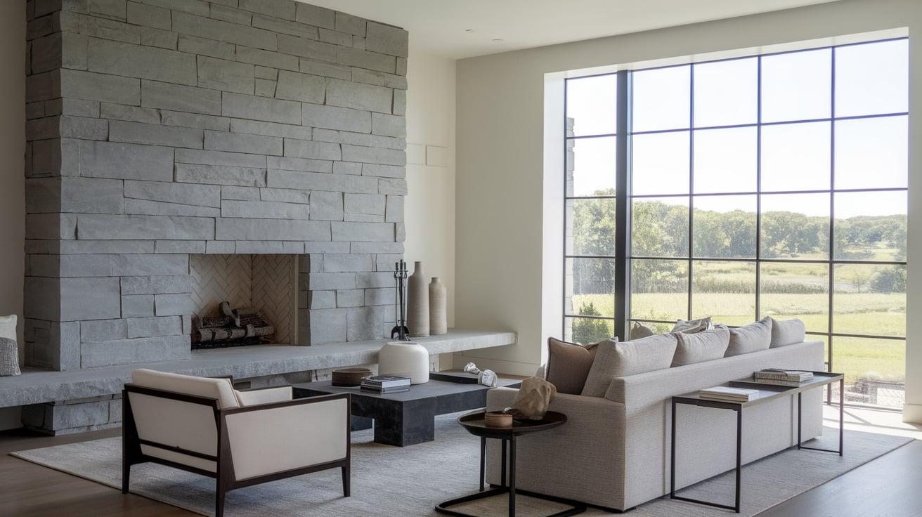 Chic_Gray_Stone_Fireplace