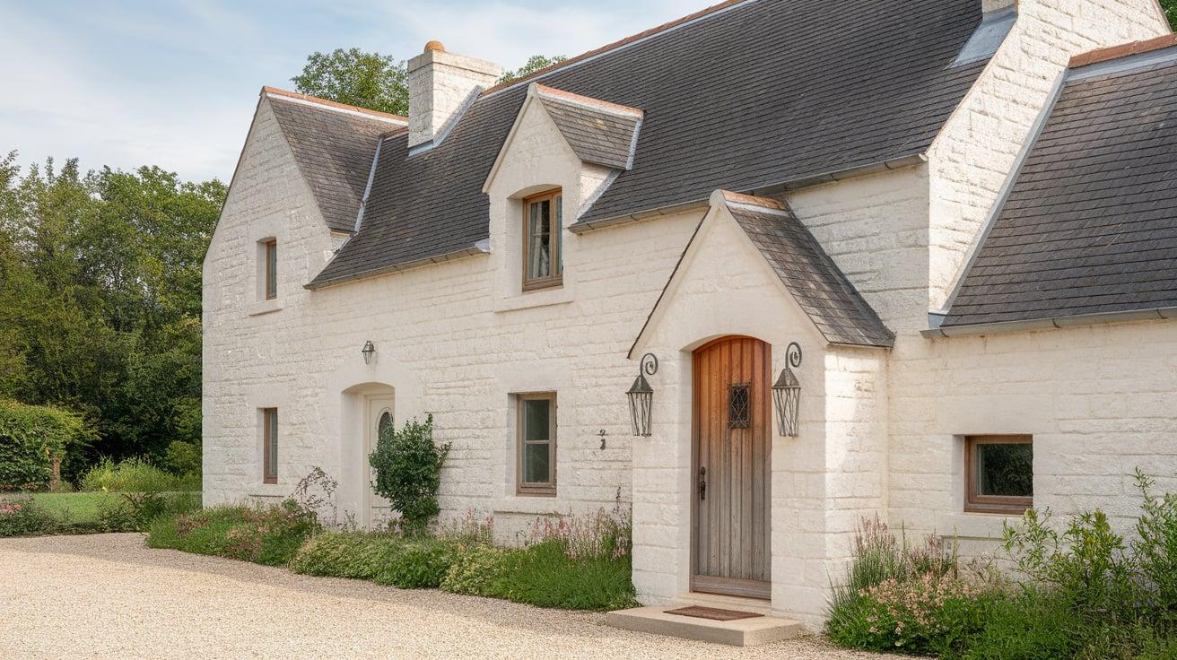 Cottage-Style_Whitewashed_Stone_Walls