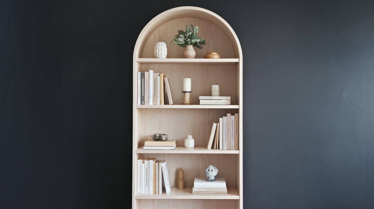 Curved_Arch_5-Shelf_Bookcase