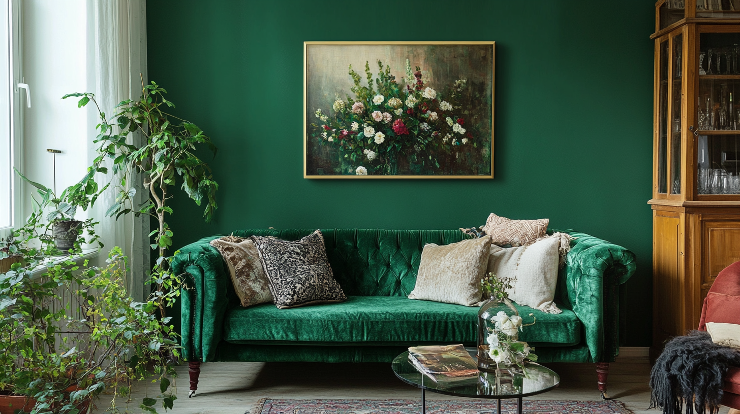 Emerald_Green_Wall_Paint