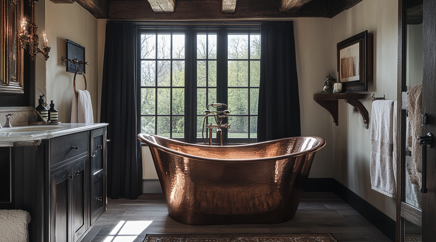 Freestanding_Copper_Bathtub_with_Oil-Rubbed_Bronze_Fixtures