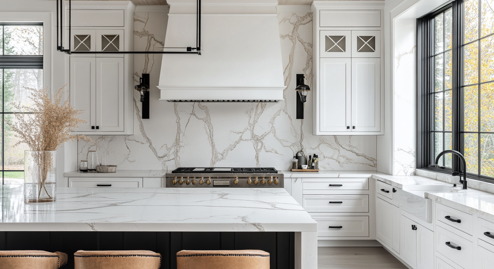 Kitchen_with_Marble_Backsplash_and_Countertop