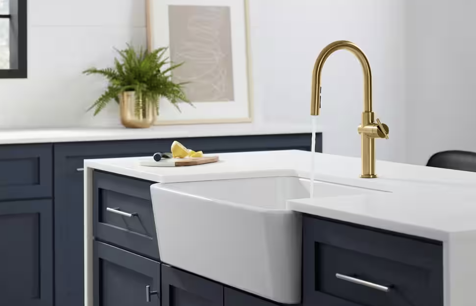 Kohler_Crue_Single-Handle_Gold_Faucet