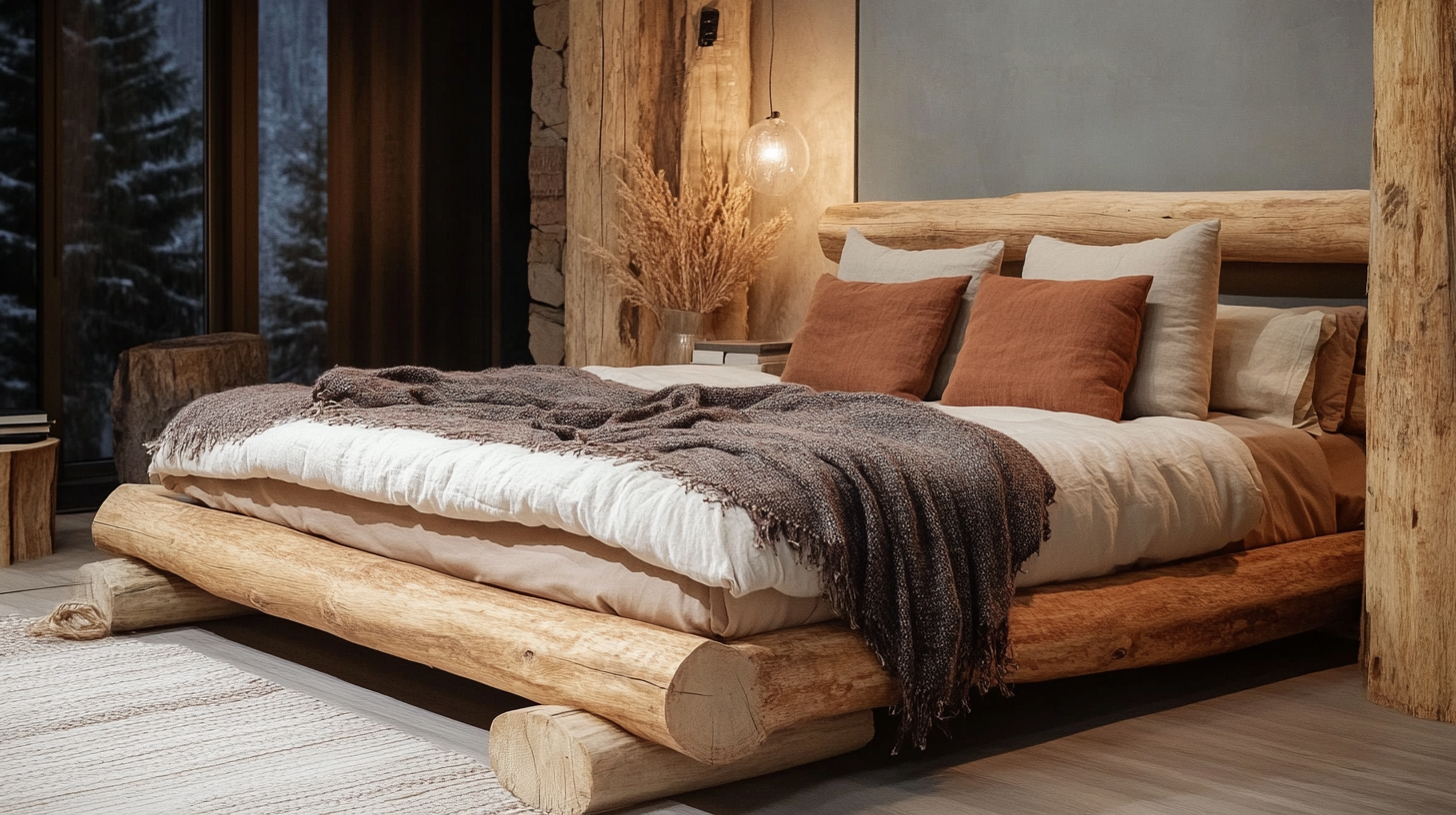 Log_Bed_Frame