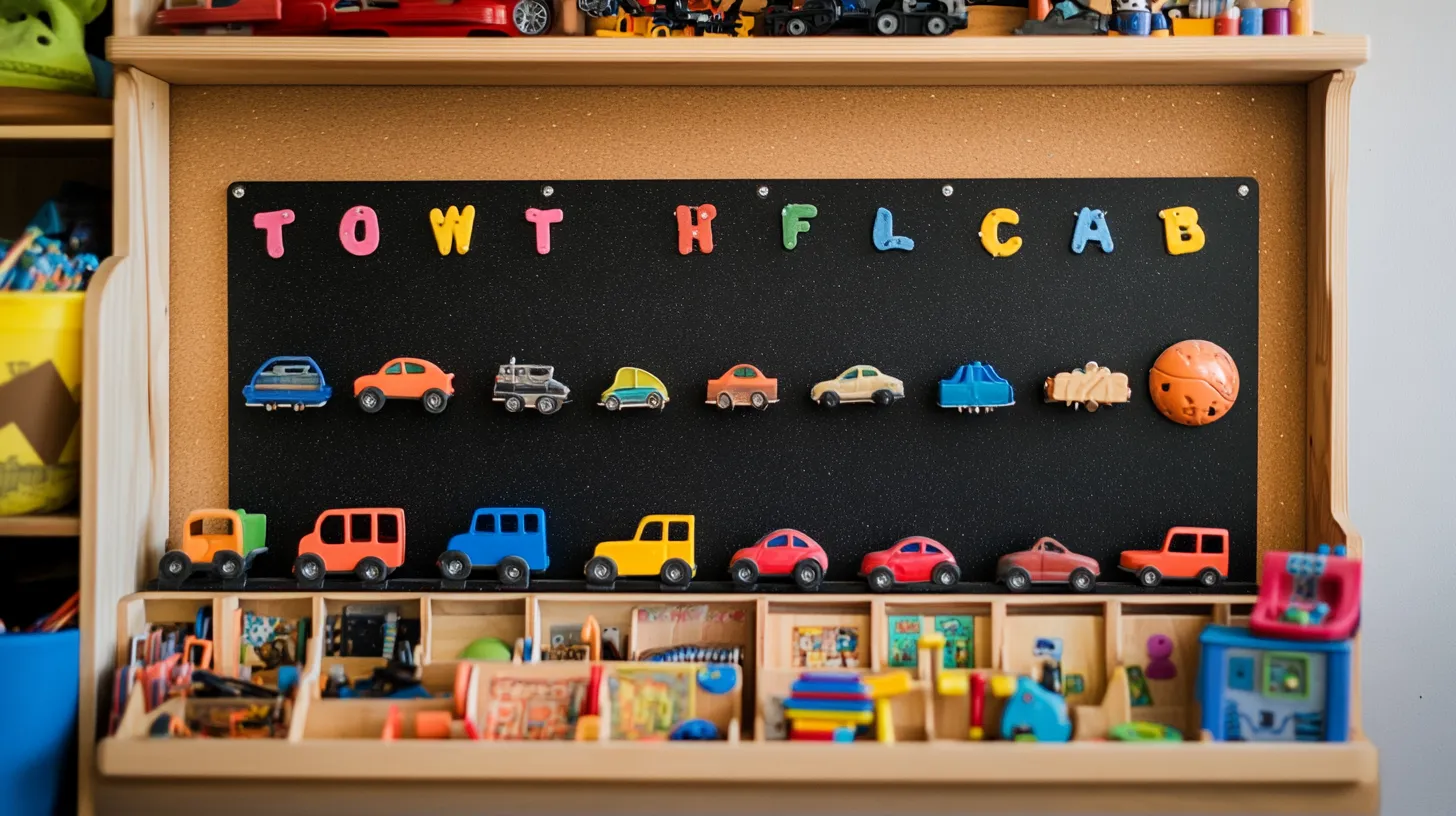 Magnetic_Toy_Storage_Boards_on_Walls