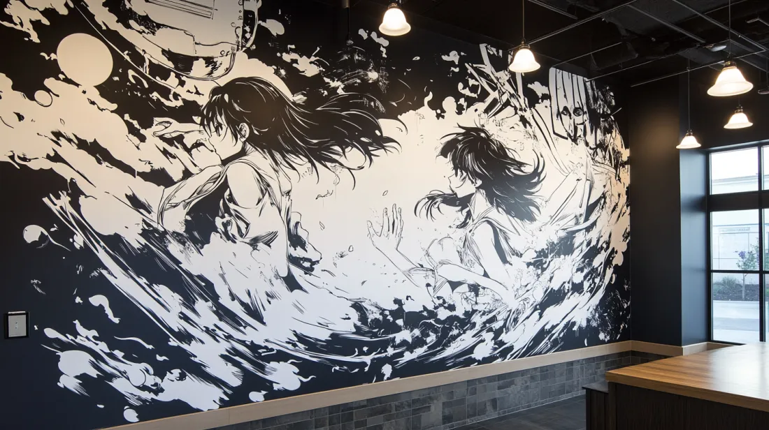 Shoujo_Manga_Panel_Wall_Mural