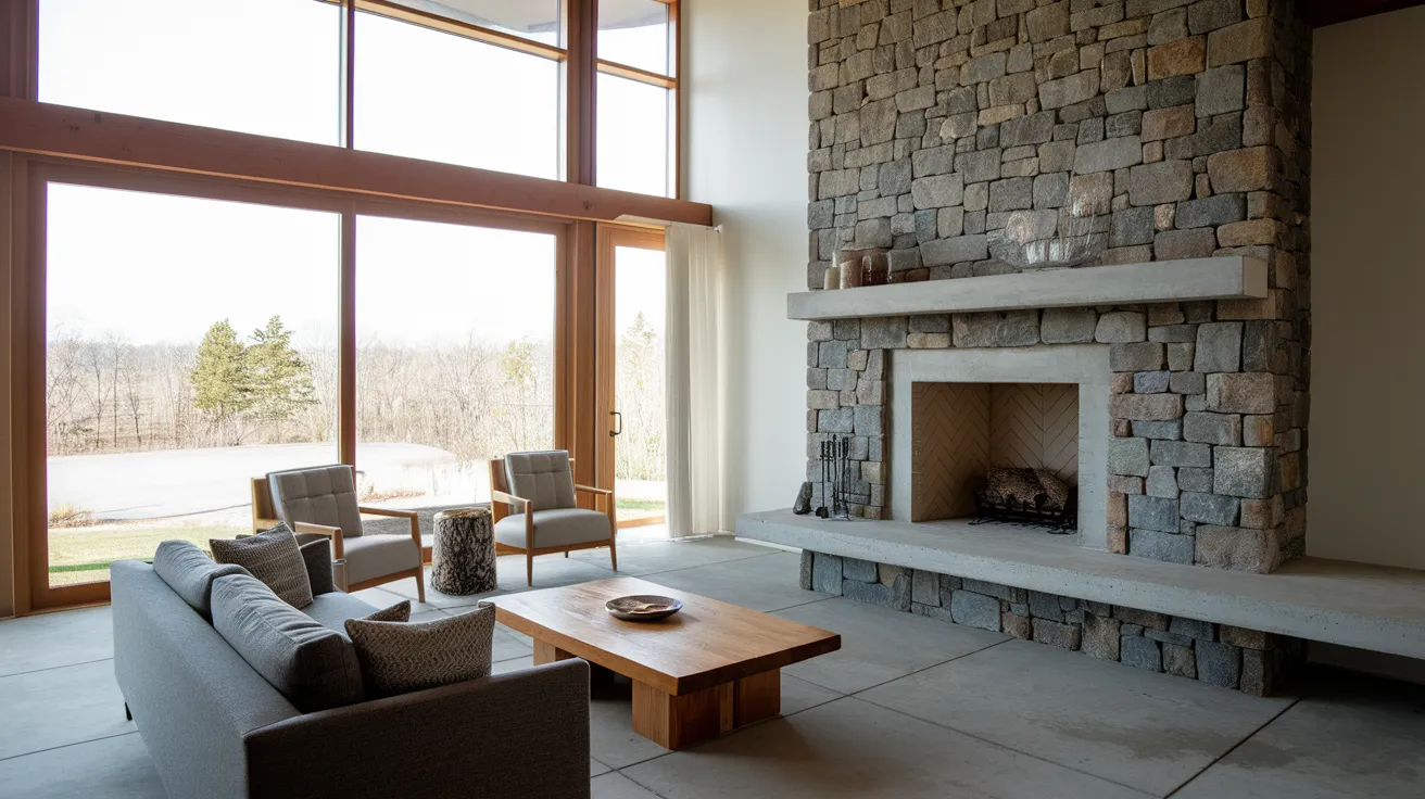 Stone_Fireplace_with_Concrete_Mantel