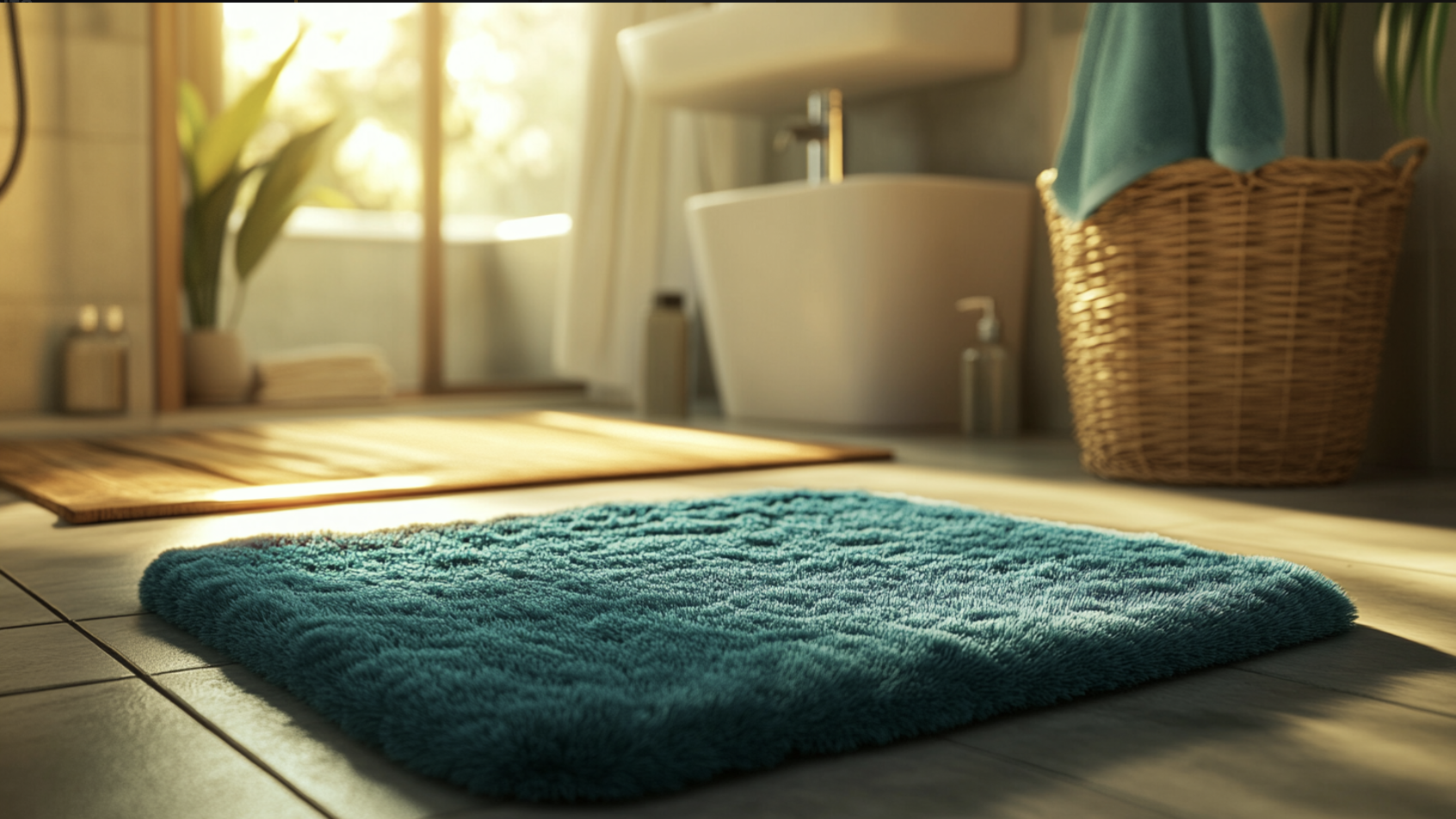 Teal_Bath_Mat