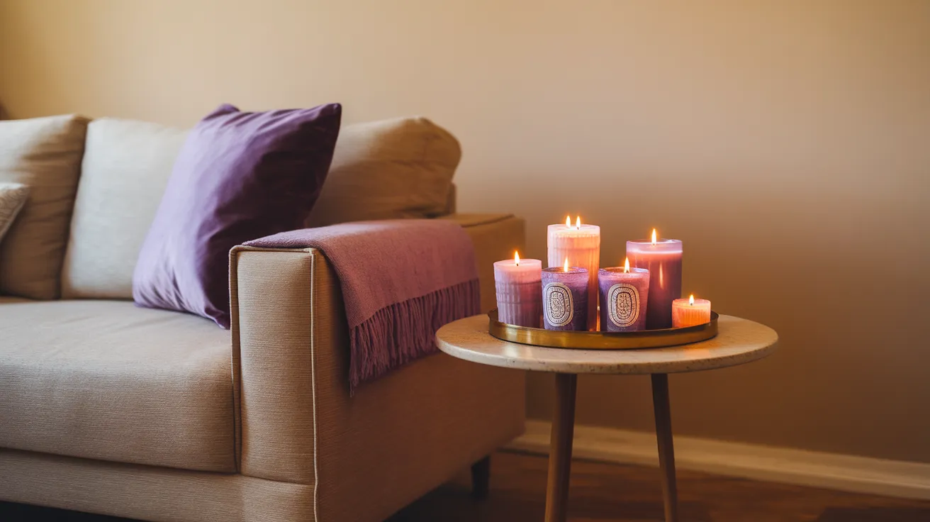 Violet_Themed_Aesthetic_Candle_Decor