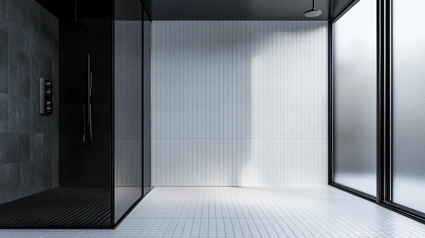 White_Mosaic_Tiles_with_Black_Grout