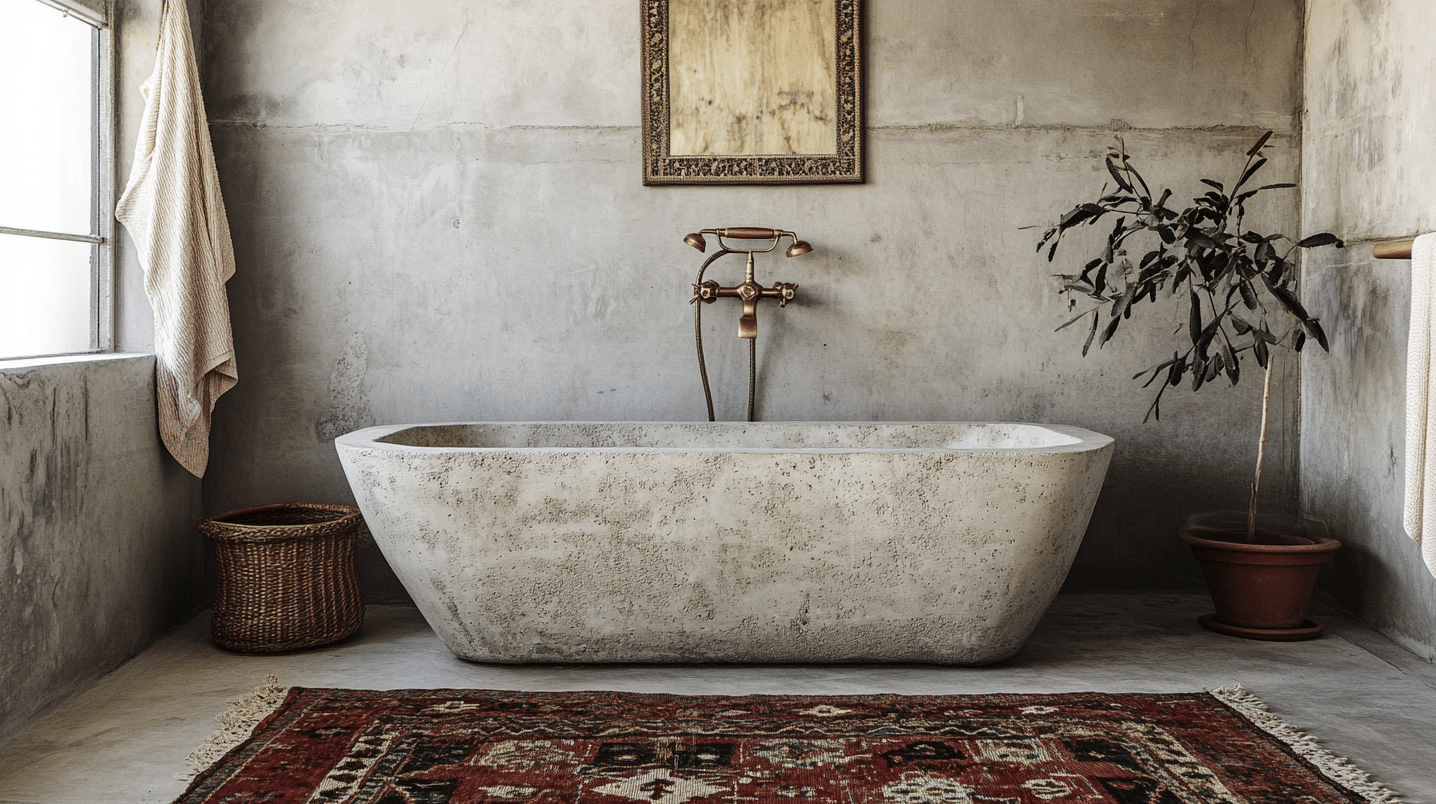 Cement_Tub_and_Rustic_Concrete_Walls