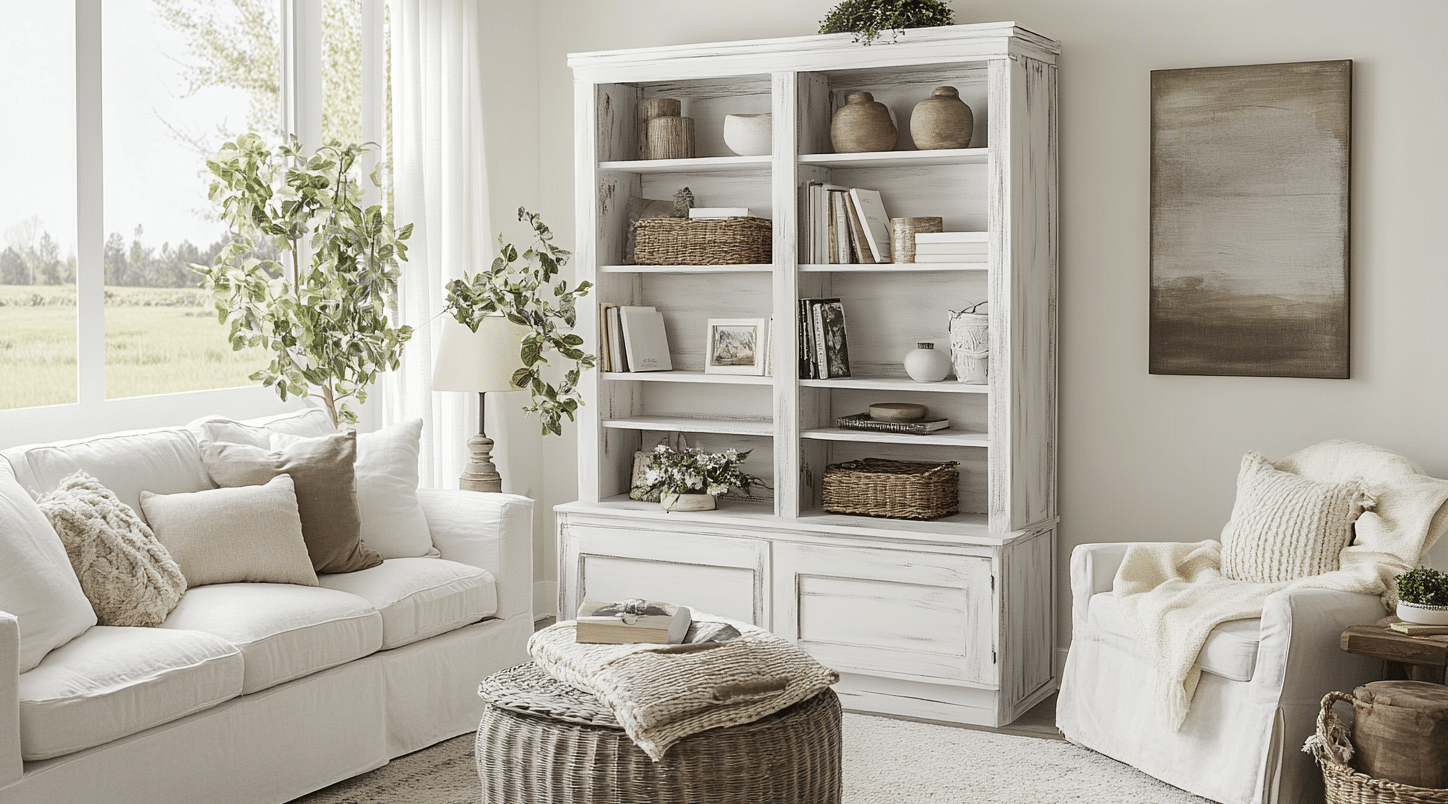 Distressed_White_Bookshelf