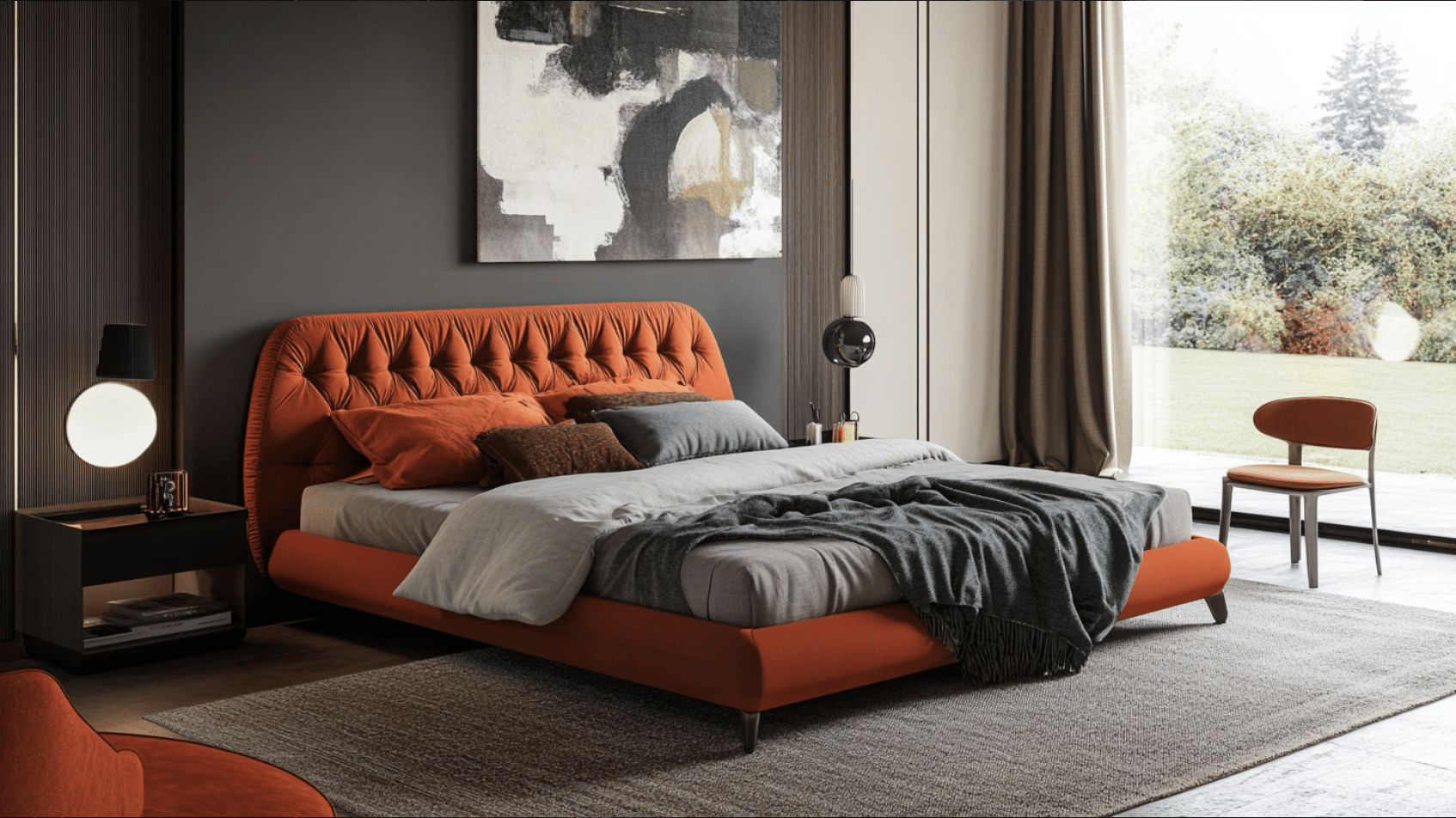 Dual-Tone_Upholstered_Bed