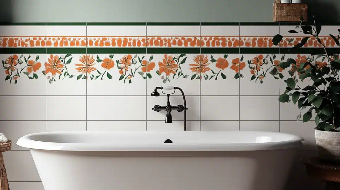 Floral_Tile_Border