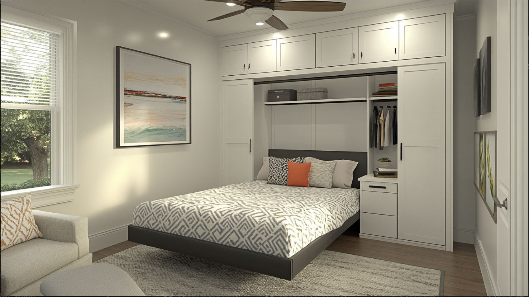 Foldable_Murphy_Bed