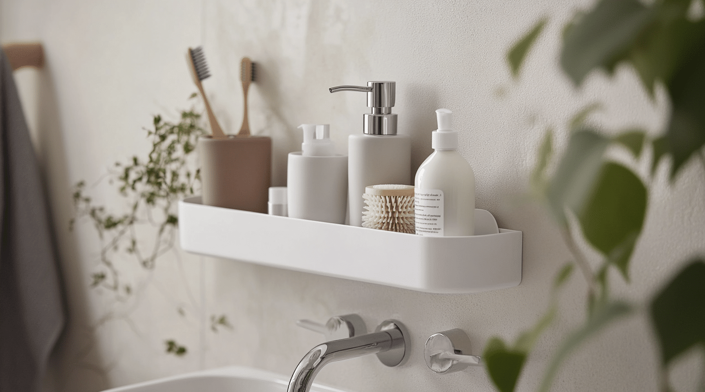 Minimalist_Wall-Mounted_Toiletries_Holder