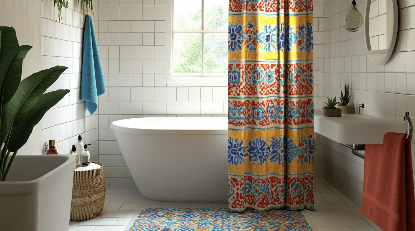 Moroccan_Mosaic-Patterned_Shower_Curtain