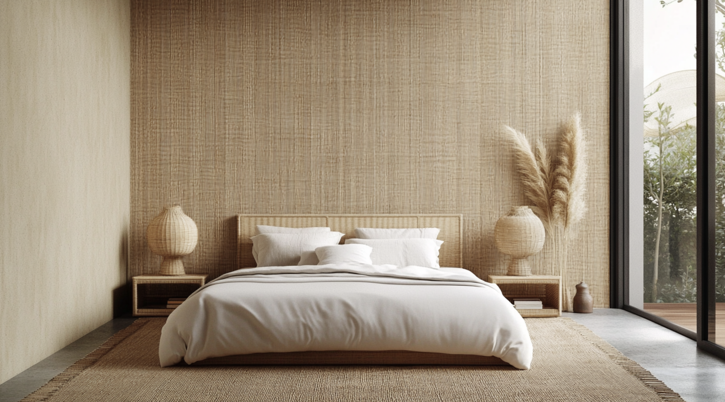 Natural_Classiness_with_Grasscloth_Wallpaper