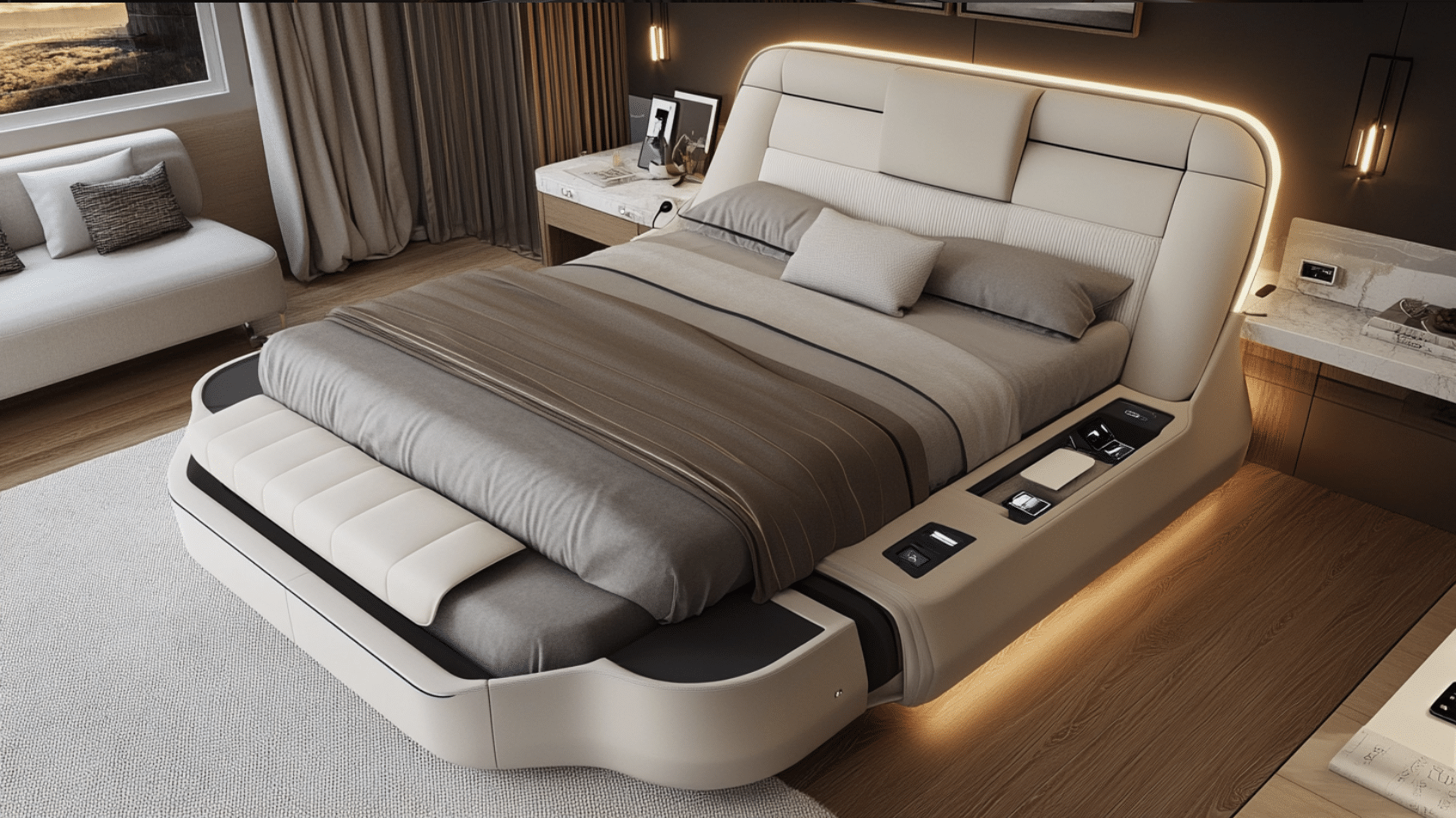 Smart_Bed_with_USB_Charging_Ports