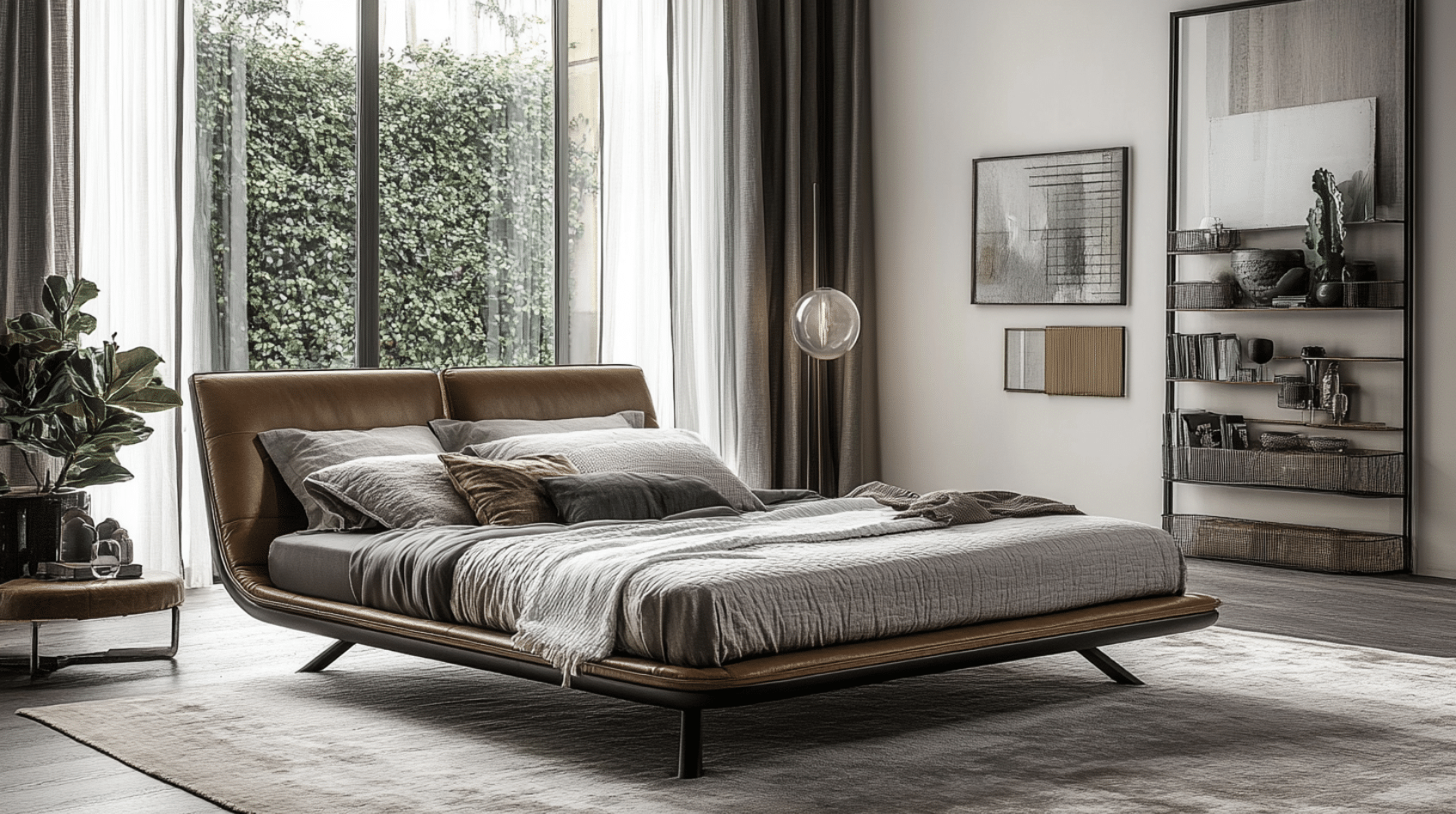 Sophisticated_Wood_and_Metal_Bed