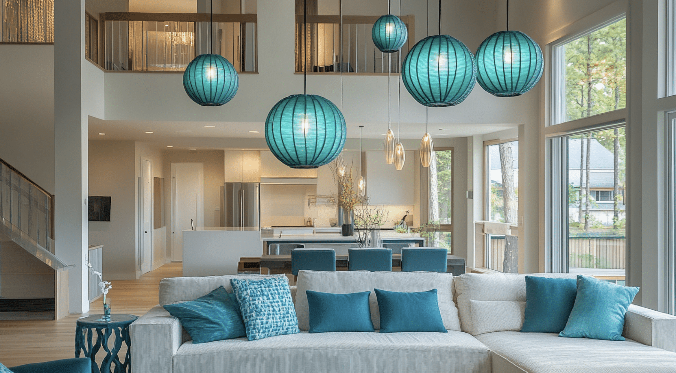 Teal_Lighting_Fixtures