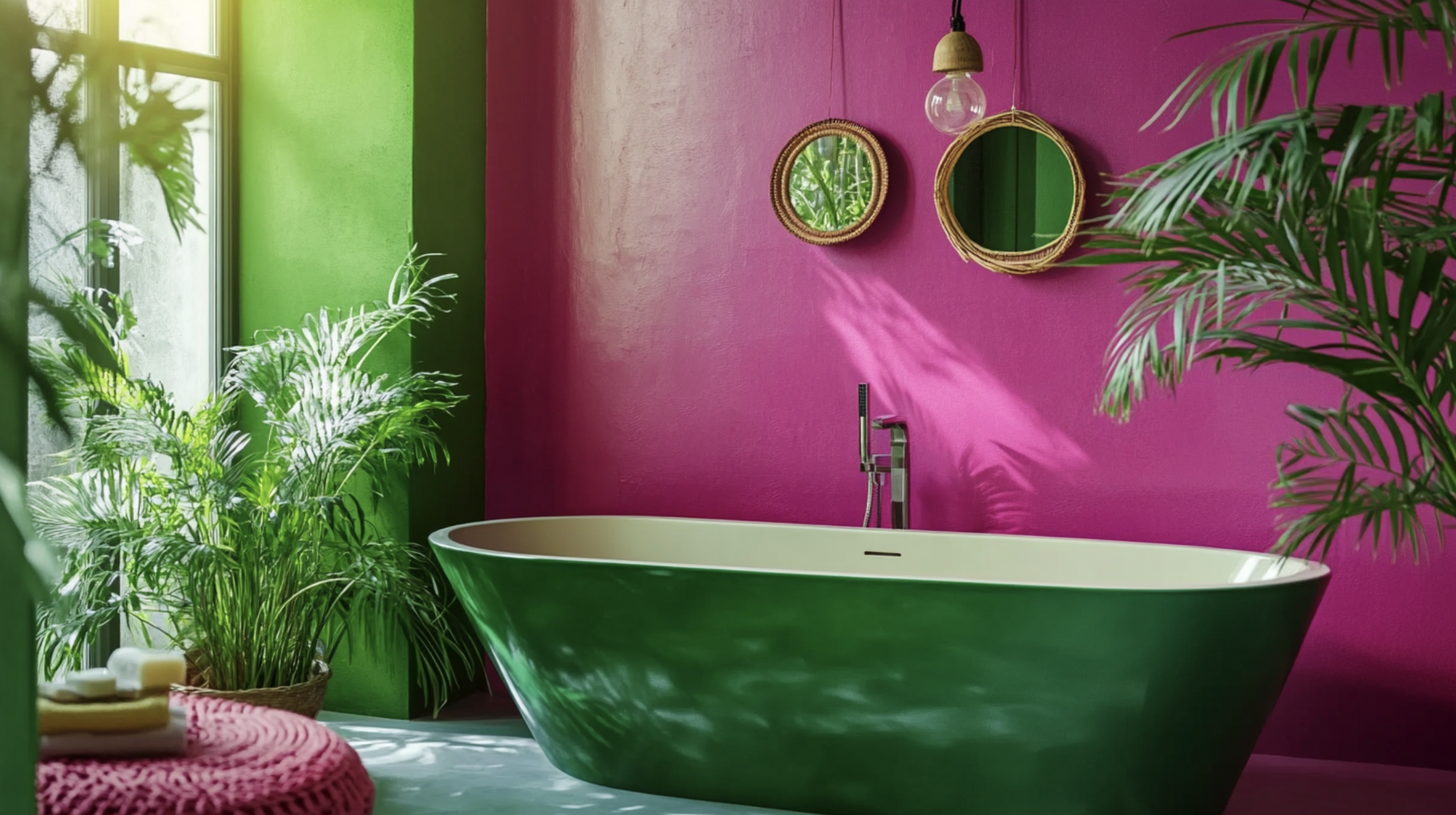 Vibrant_Pink_Wall