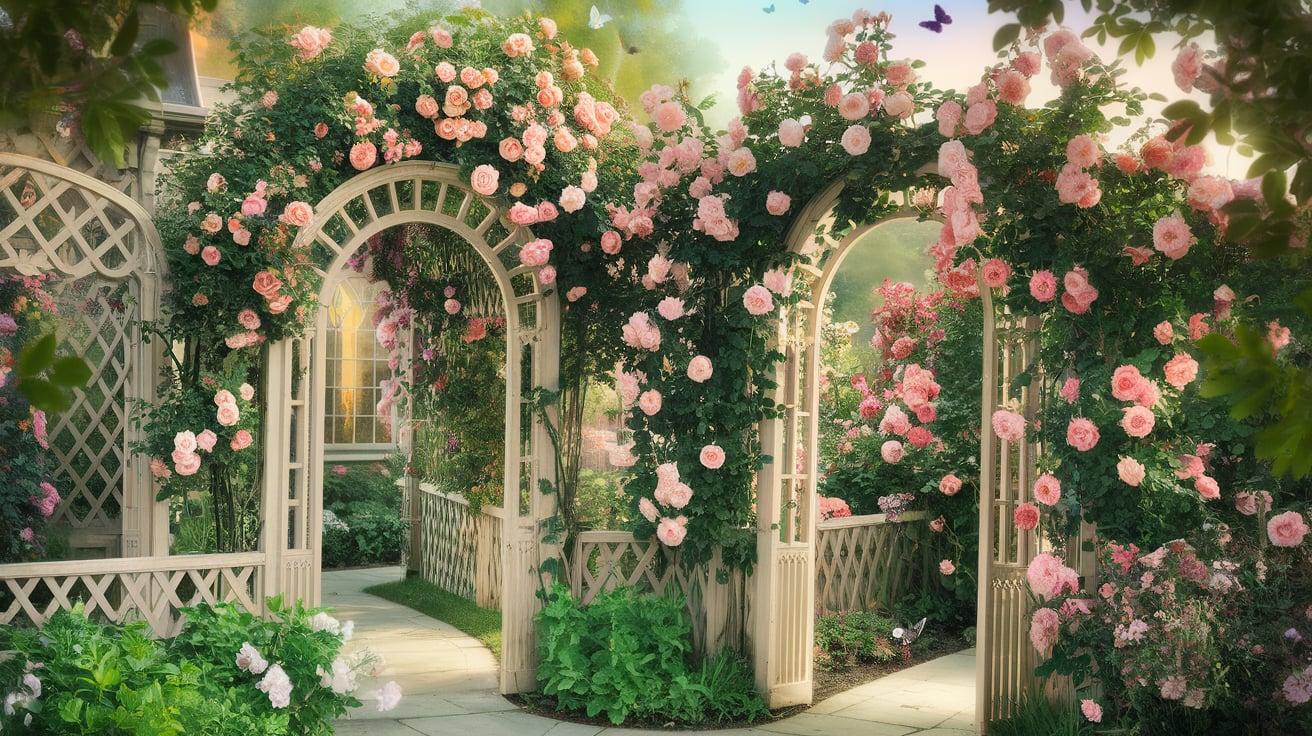 Arched_Trellises_with_Climbing_Roses