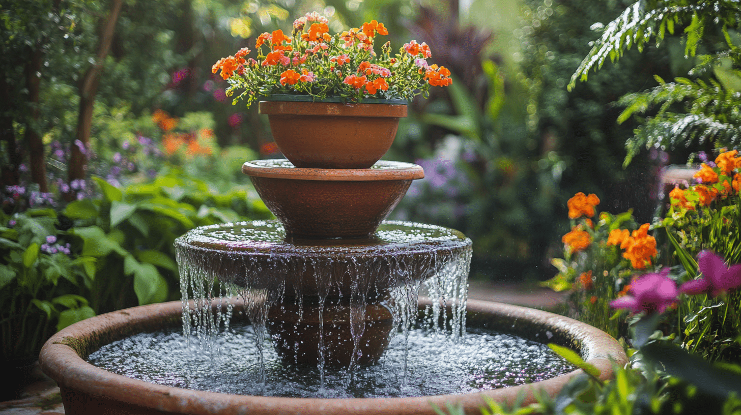 DIY_Fountain_From_Old_Pots