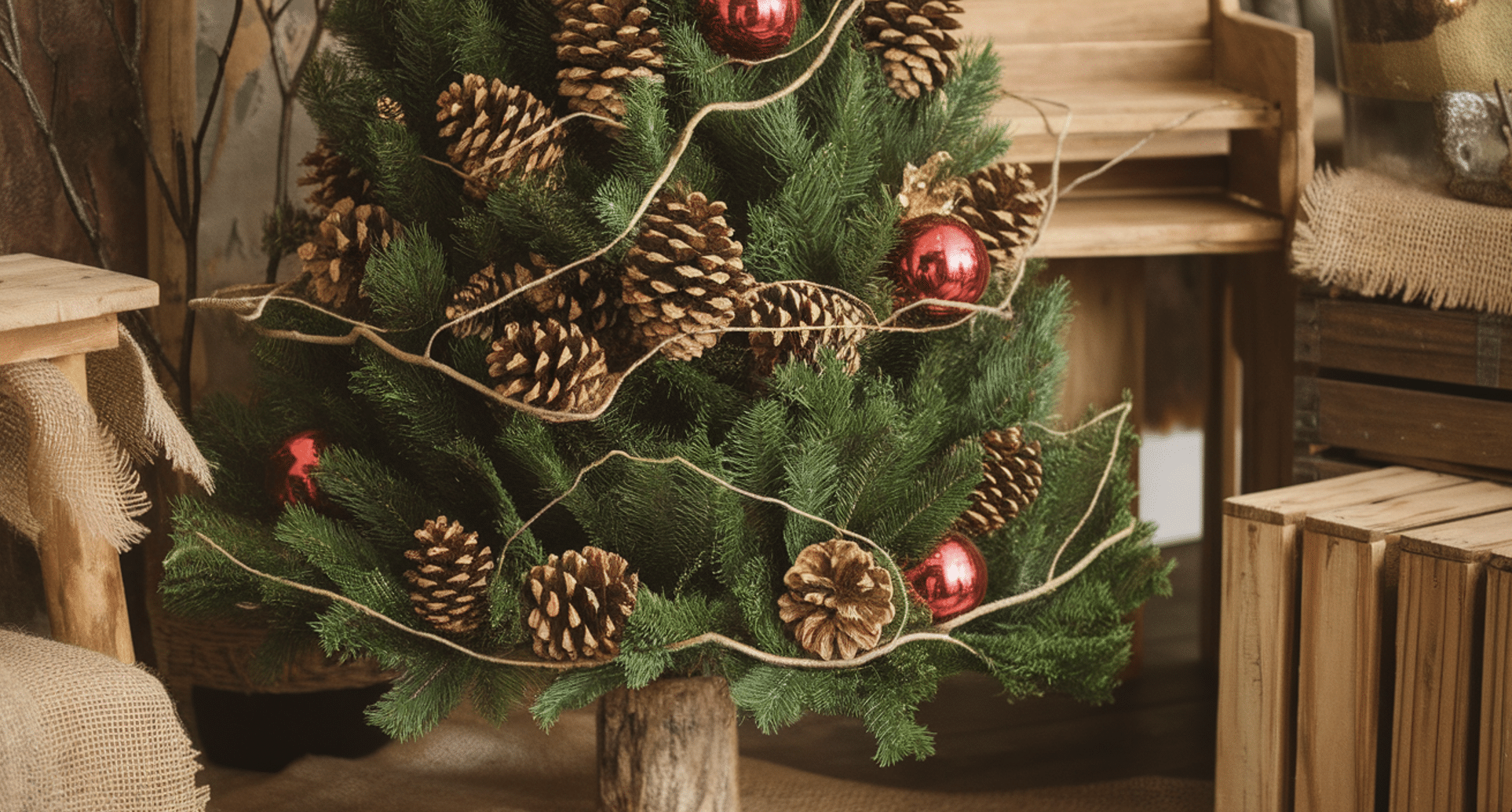 Gold_Pinecones_and_Red_Ornaments