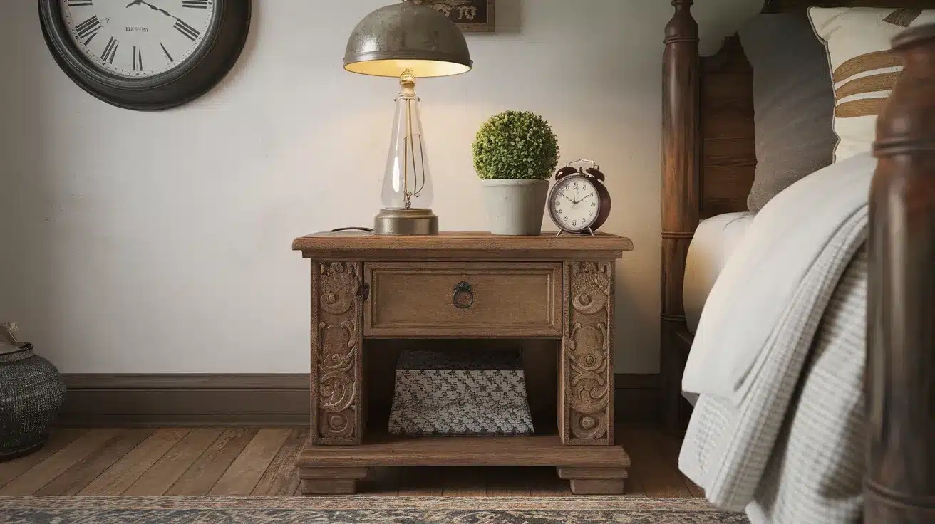 Carved_Wooden_Nightstands