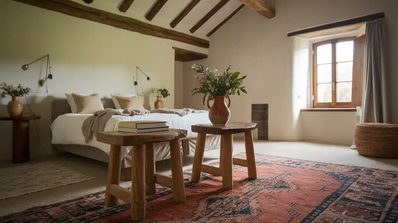 Rustic_Wooden_Bedside_Stools