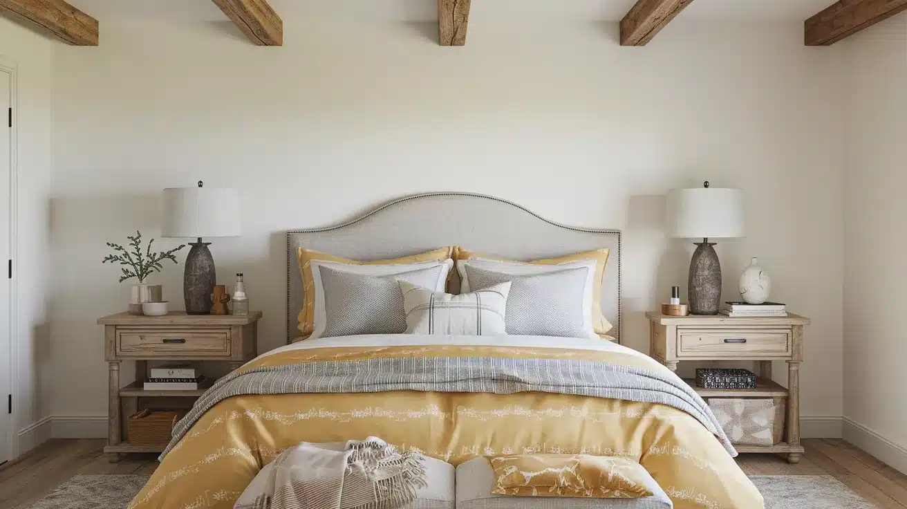 Yellow_and_Gray_Bedding_Combination