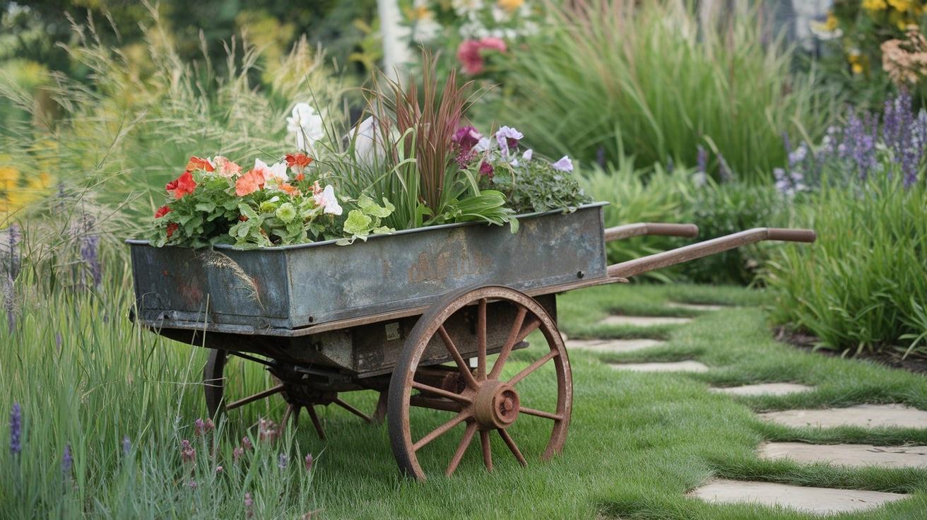 Antique_Hand_Cart_Planter