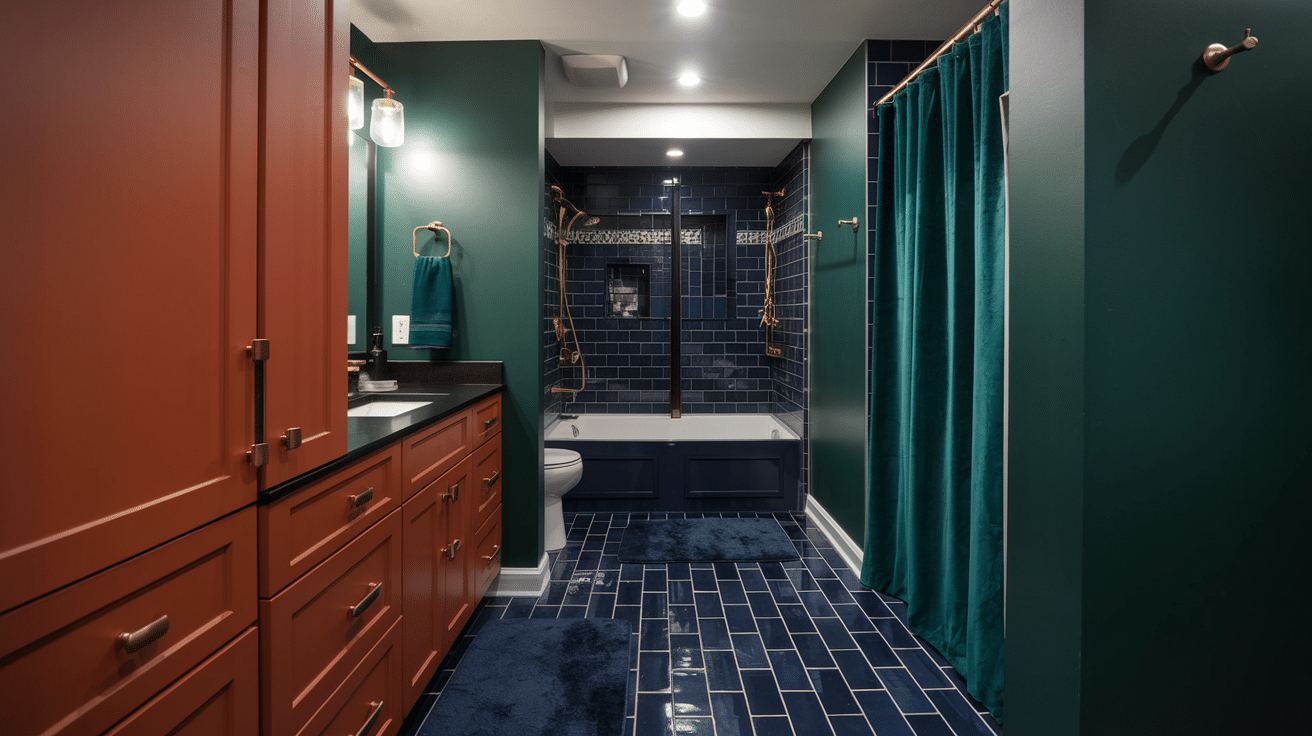 Bold_Color_Scheme_Basement_Bathroom