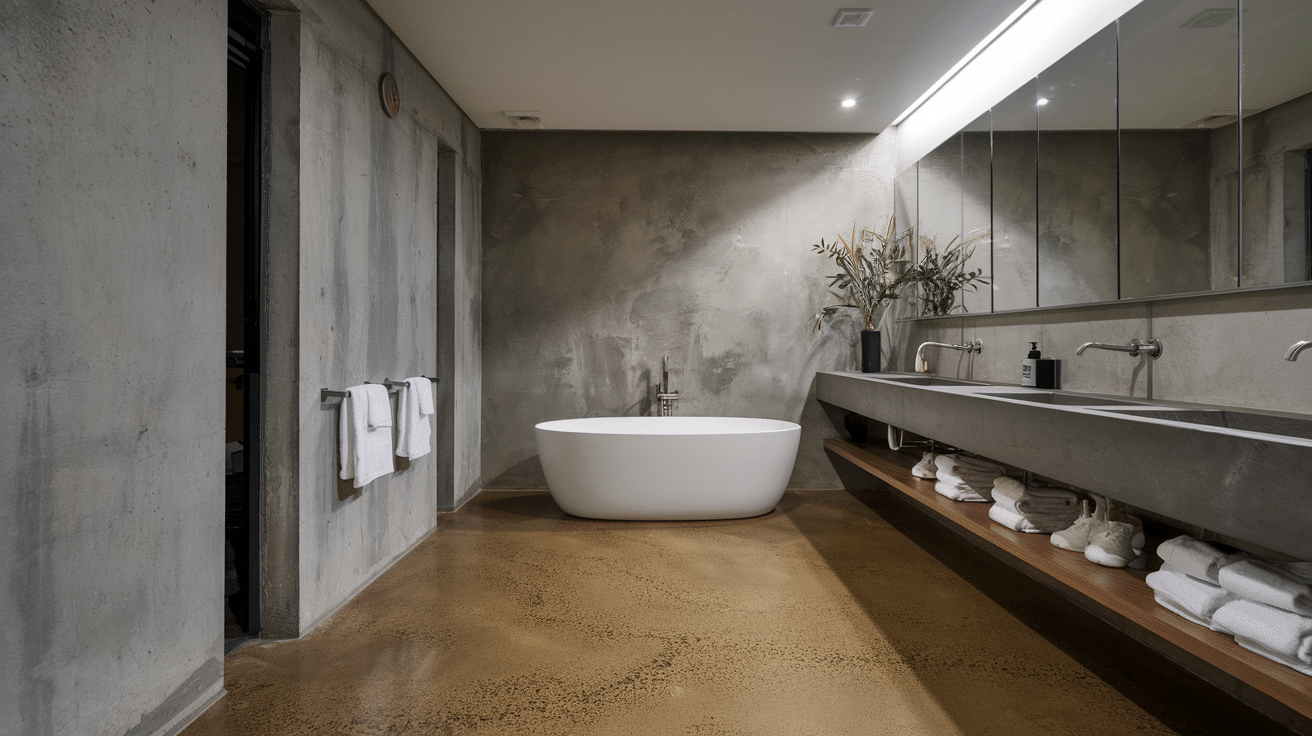 Concrete_Flooring_Basement_Bathroom