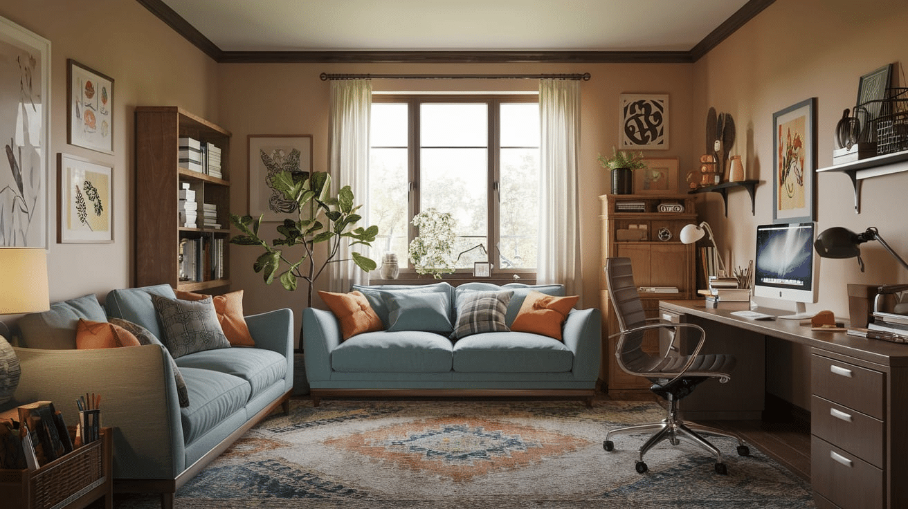 Cozy_Home_Office_with_a_Comfy_Sofa