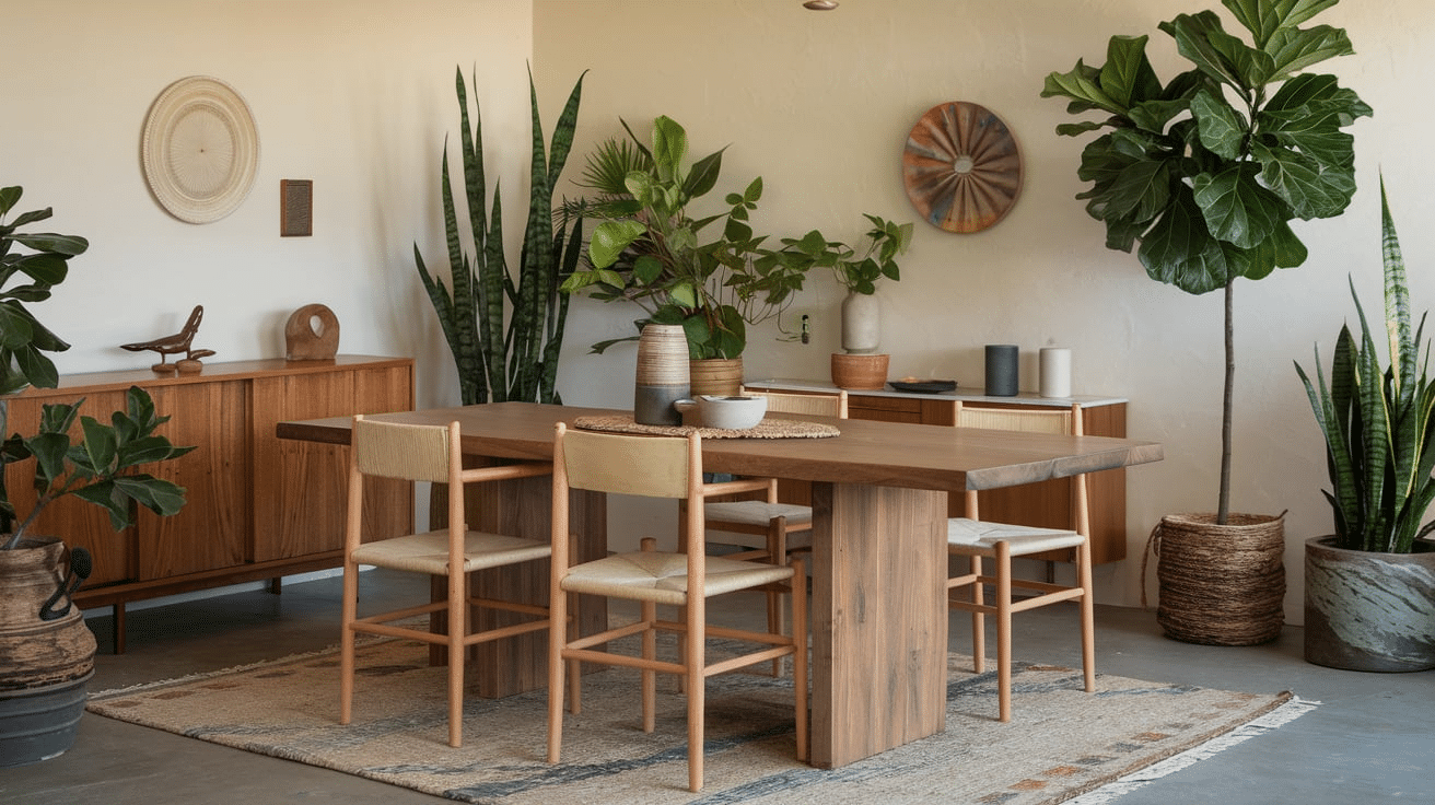 Fresh_Greenery_In_the_Dining_Room