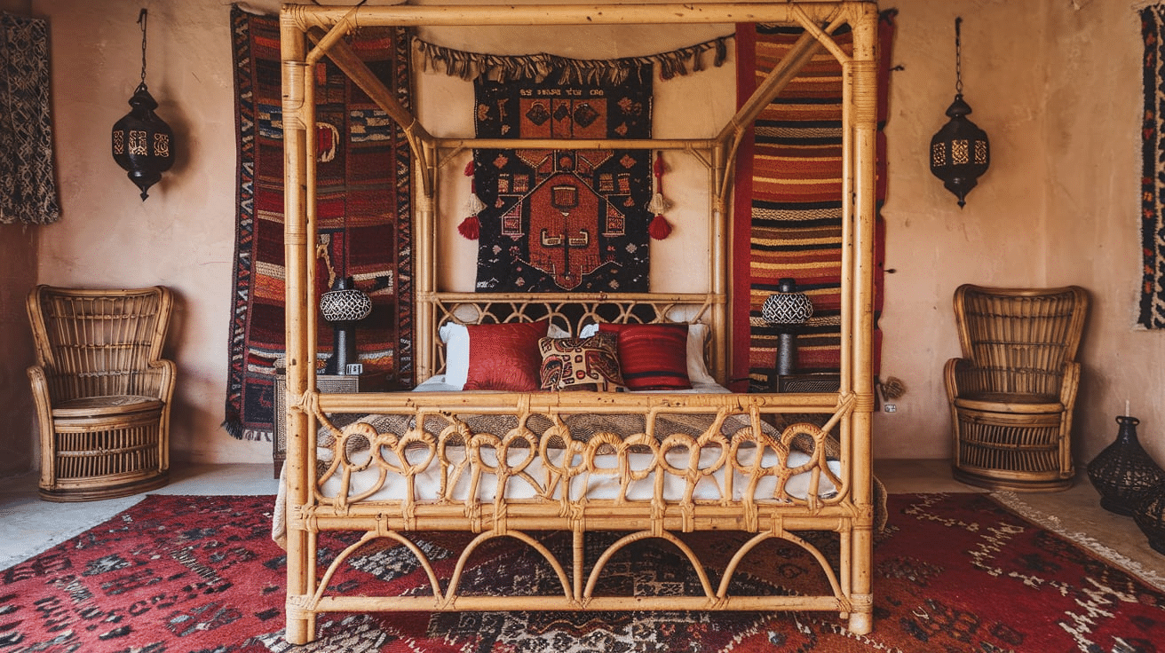 Moroccan_Bedroom_with_Rattan_Furniture