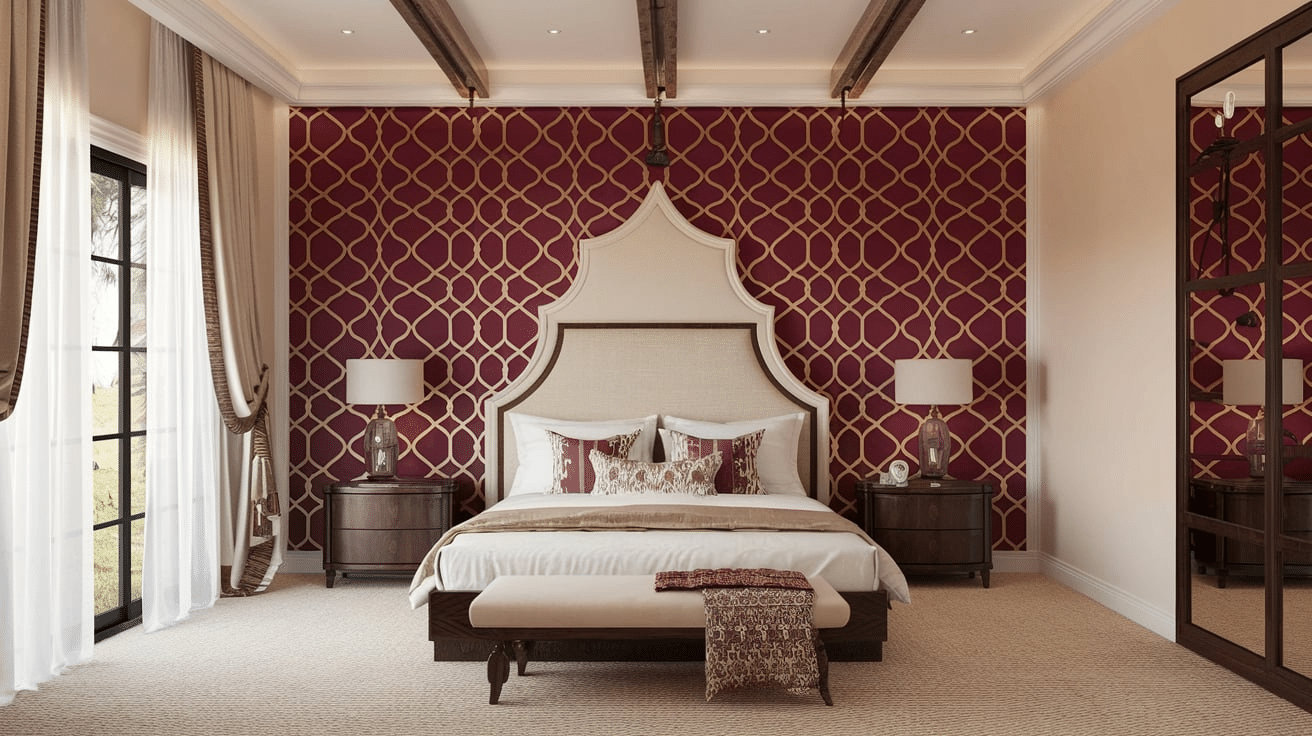 Moroccan_Bedroom_with_a_Bold_Accent_Wall