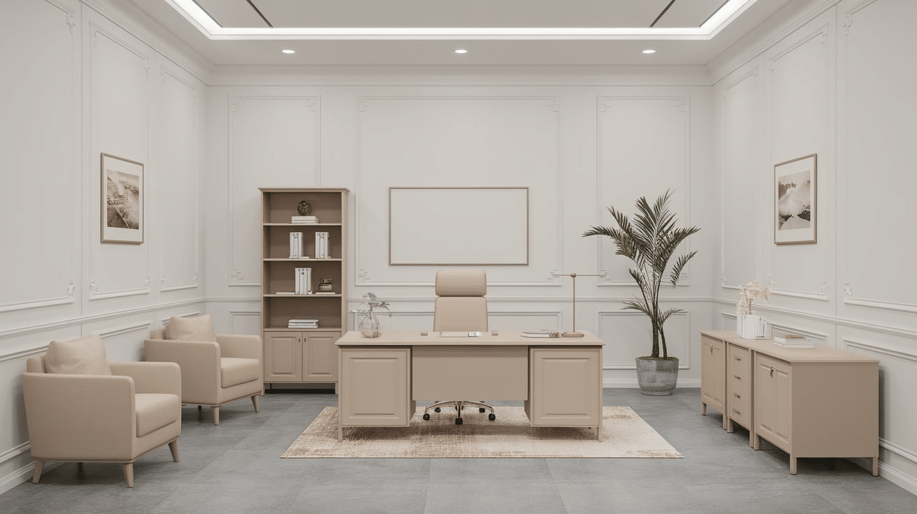 Neutral_Minimalist_Office_Design_Ideas