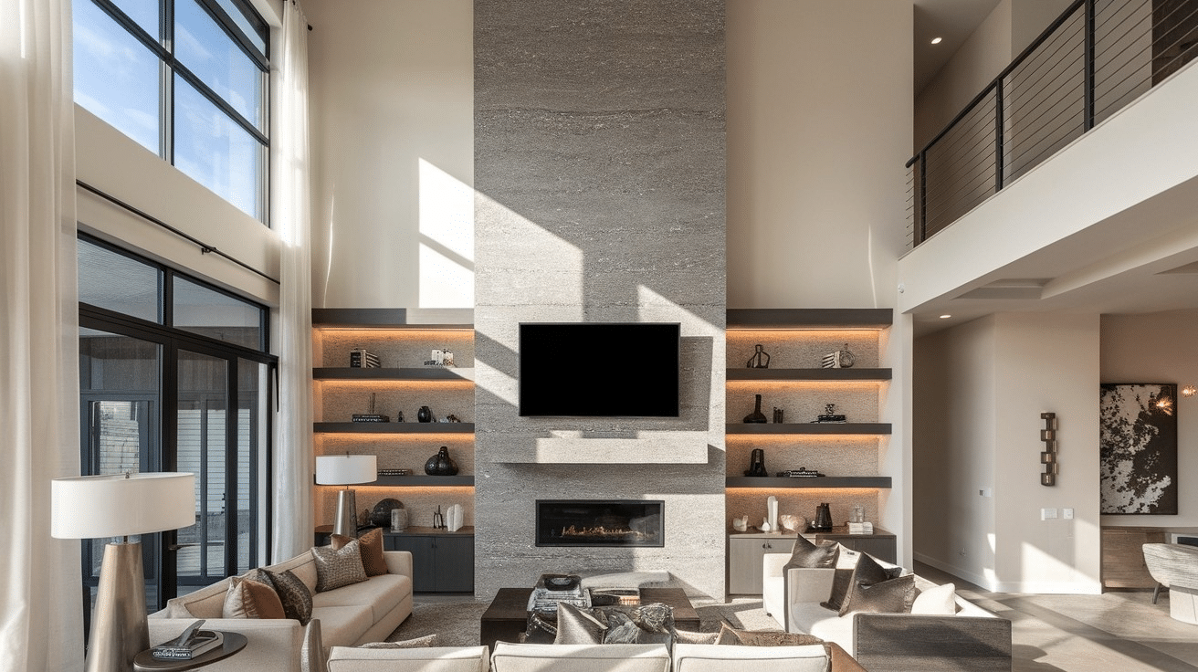 N-36_Double-height_fireplace_with_TV