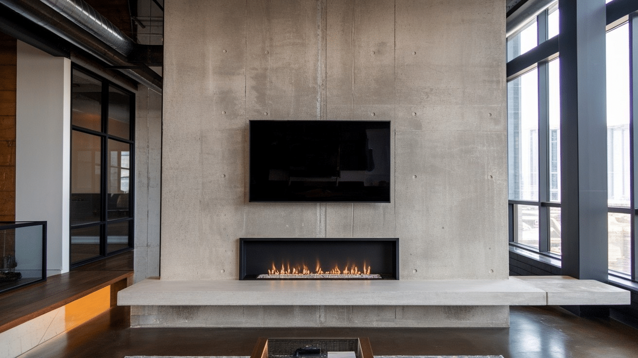 N-4_Minimalist_Concrete_Fireplace_and_TV