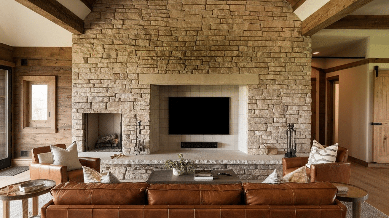 N-7_Stone_Fireplace_with_Media_Nook