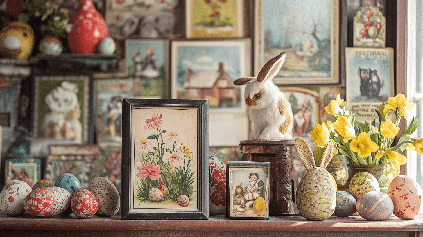 Vintage_Easter_Postcard_Display