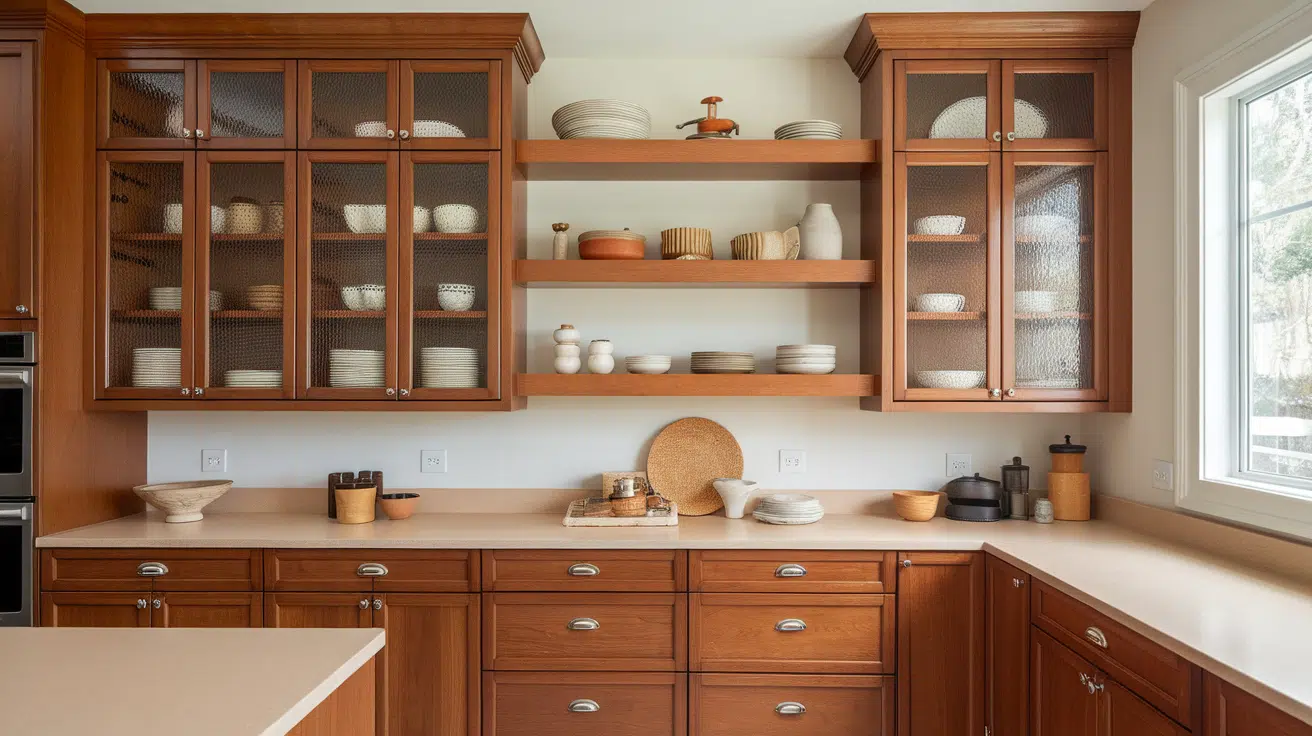 Break_it_Up_with_Glass-Fronts_or_Open_Shelving